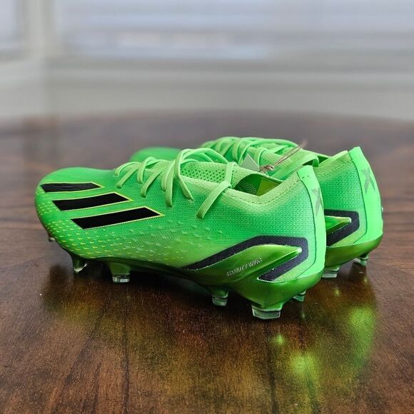 Adidas X Speedportal.1 FG Soccer Cleats Shoes Women's 5.5 Solar Green Messi New - Picture 7 of 11